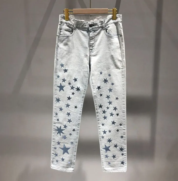 Stella Mccartney Star Print Jeans