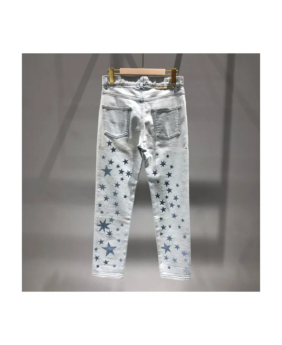 Stella Mccartney Star Print Jeans