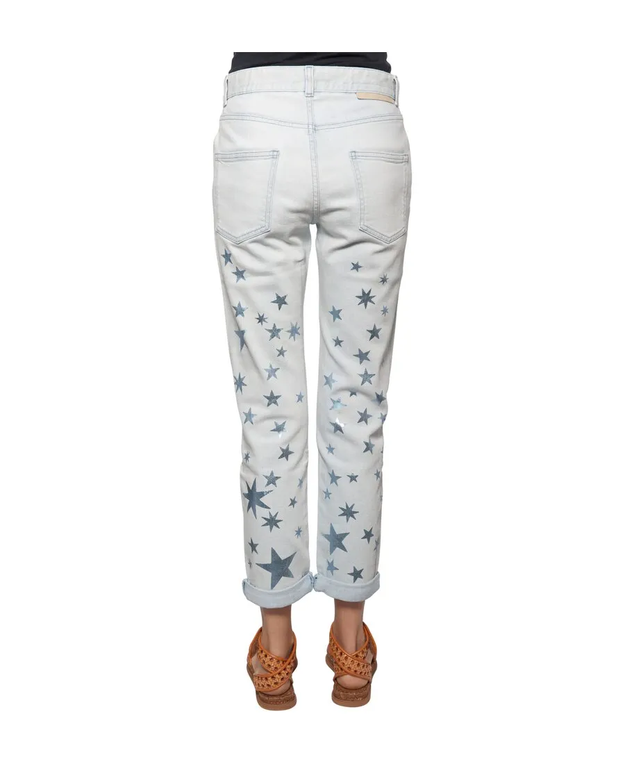 Stella Mccartney Star Print Jeans