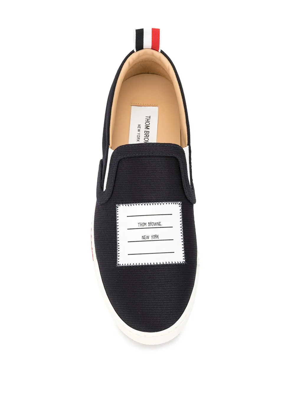 Logo-Patch Slip-On Sneakers
