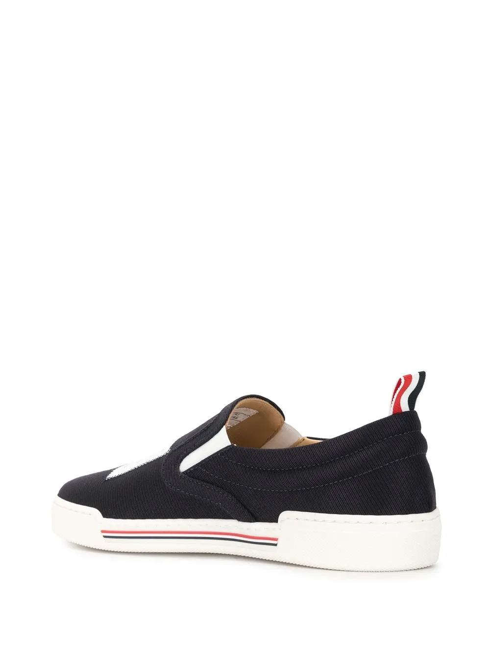 Logo-Patch Slip-On Sneakers