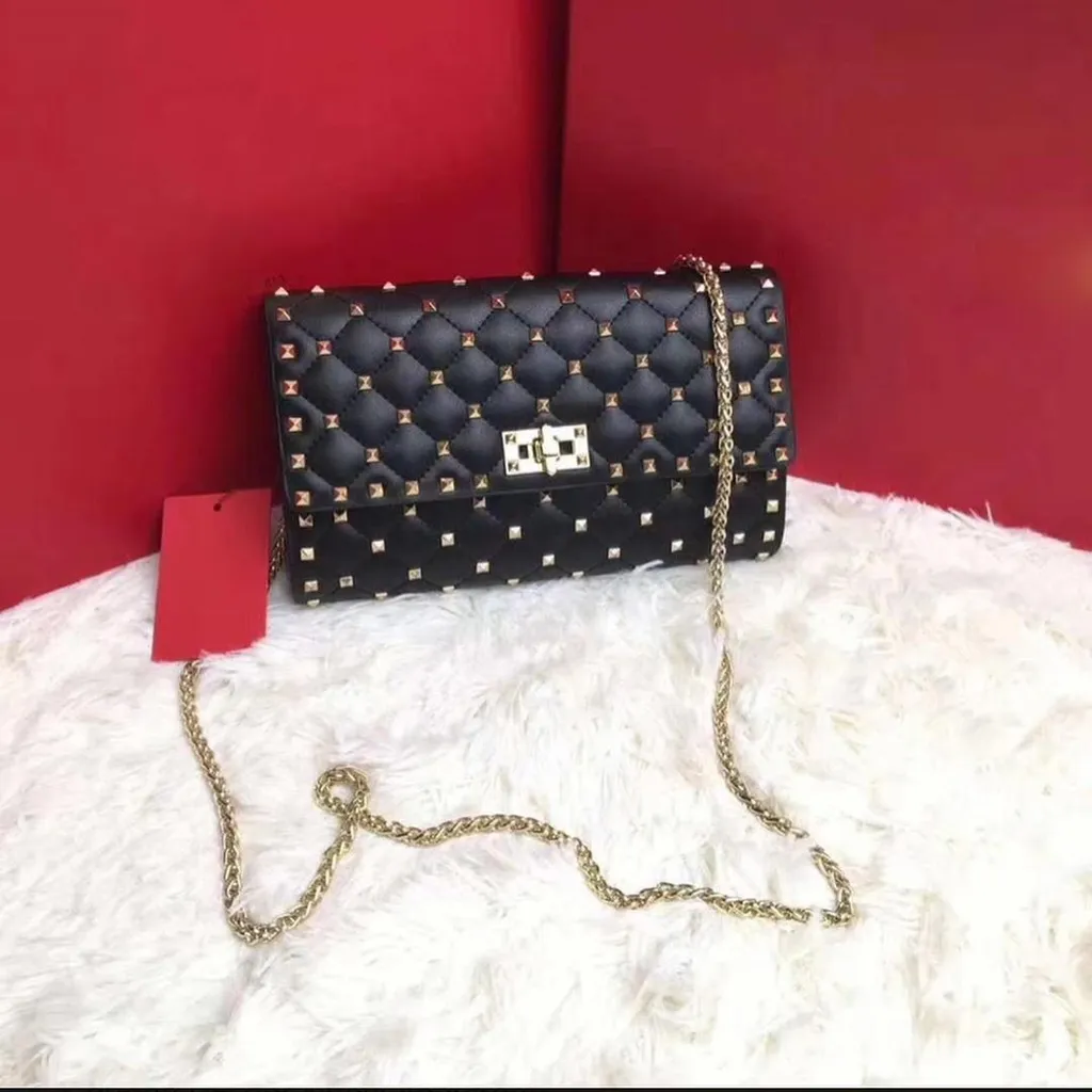 Valentino Garavani Rockstud Spike Shoulder Bag