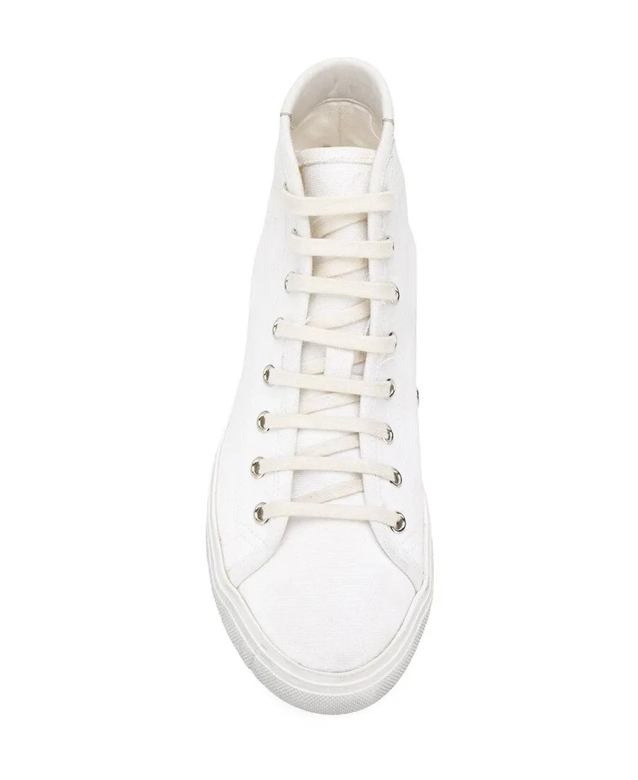 Saint Laurent Malibu Mid-Top Sneakers