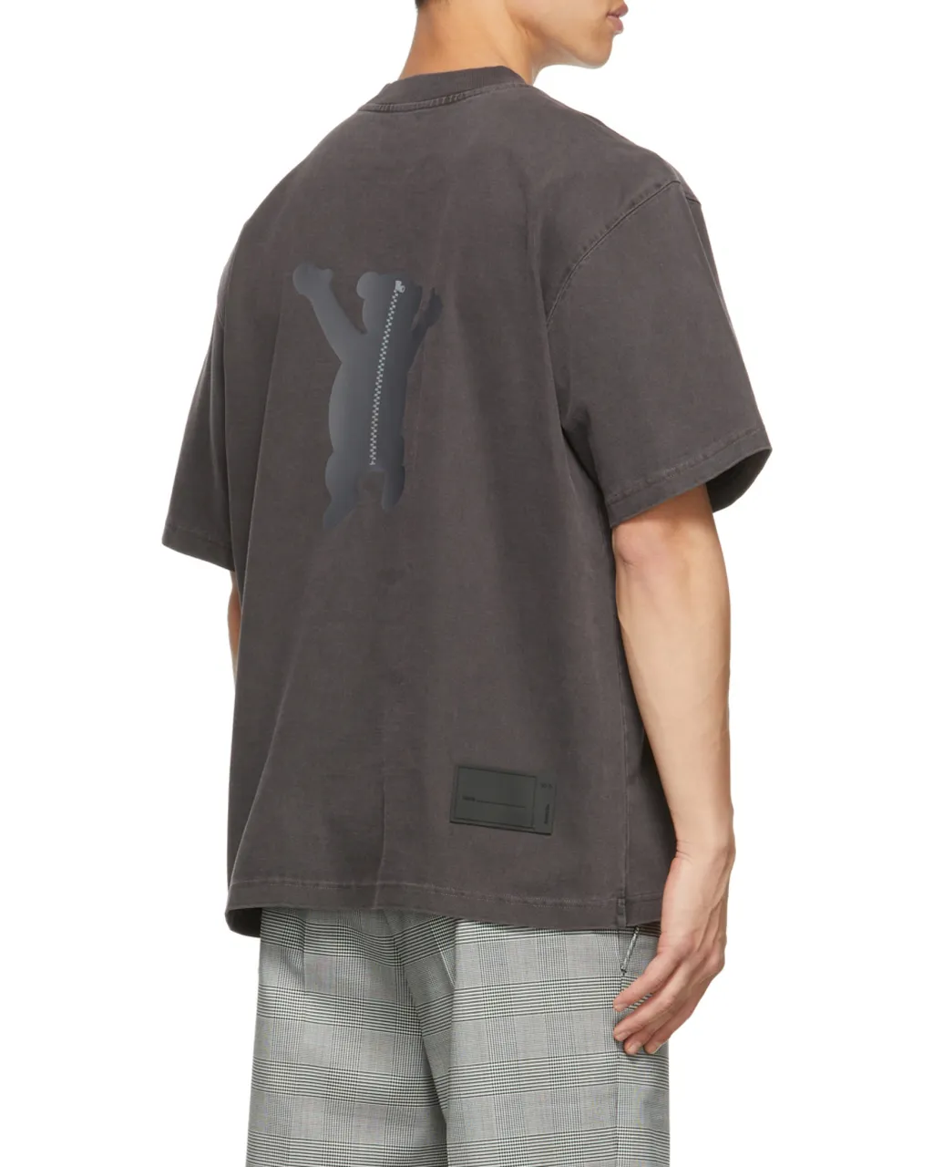 We11Done Teddy Print Crewneck T-Shirt