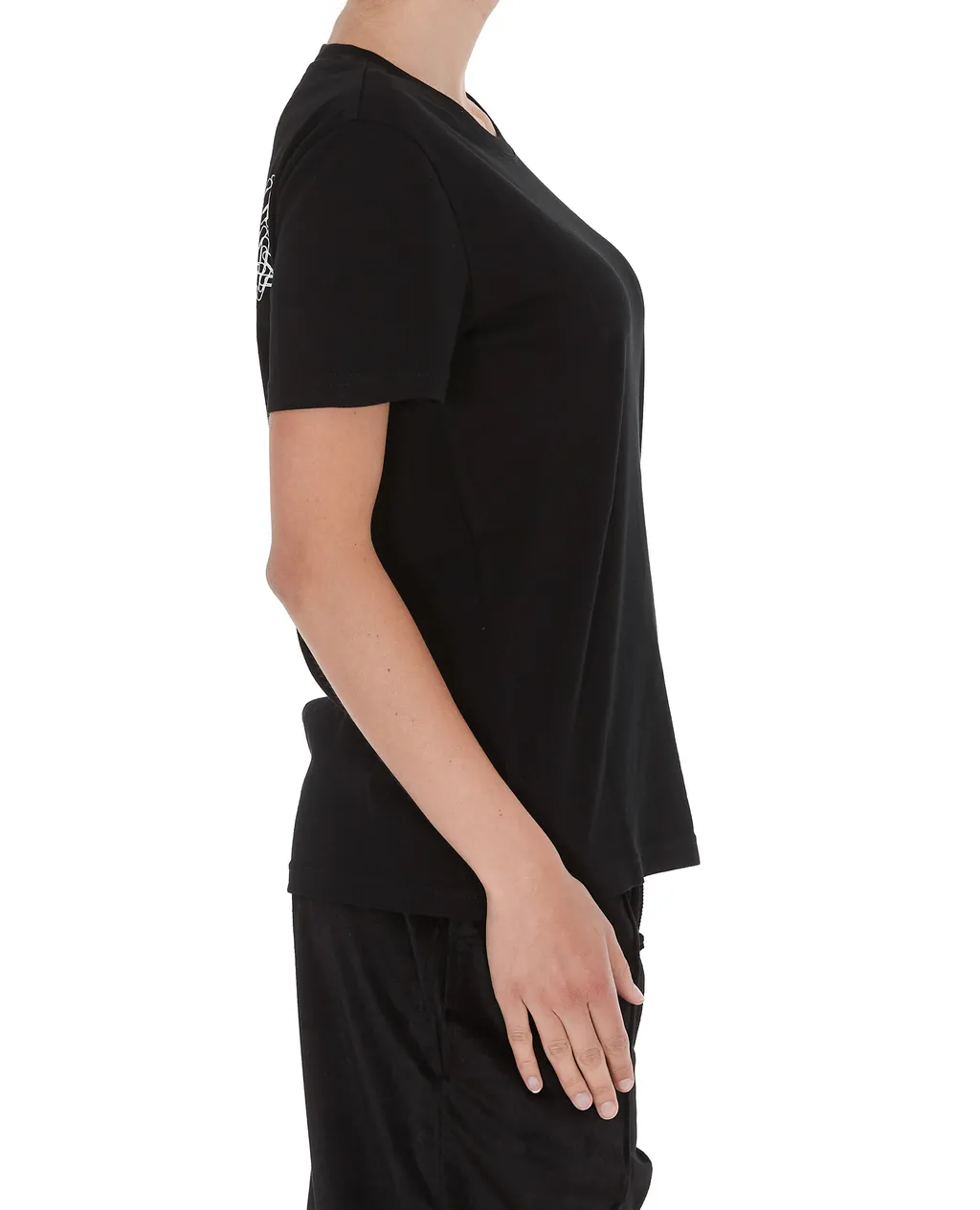 Paper Clip Arrows Motif T-Shirt