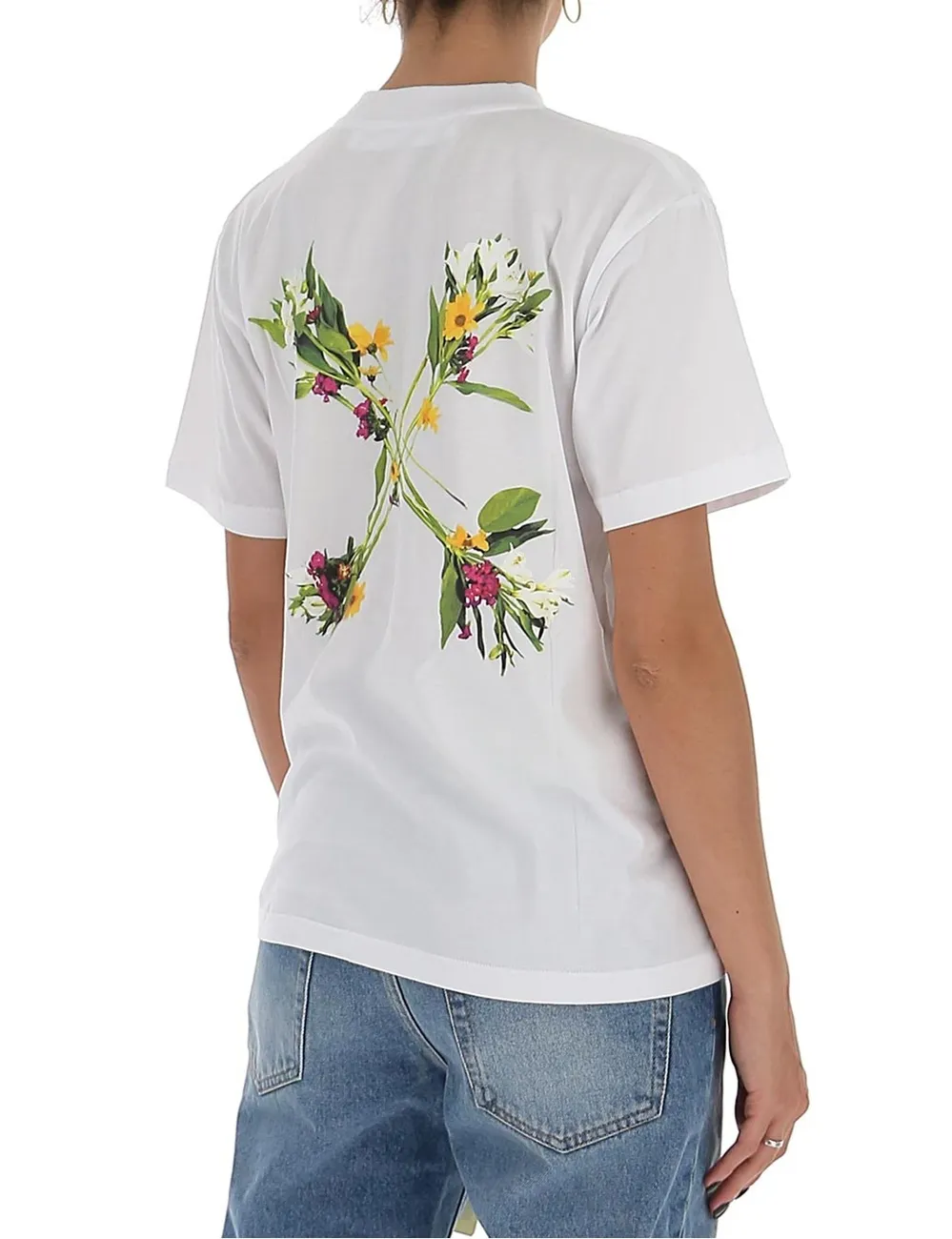 Floral Arrow Print T-Shirt