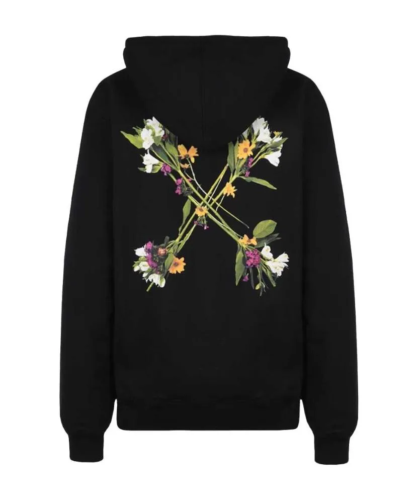 Floral-Arrows Hoodie
