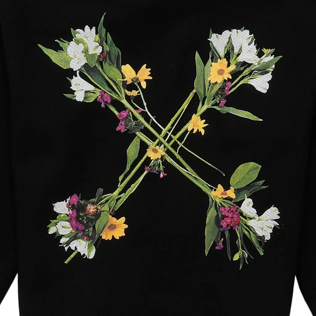Floral-Arrows Hoodie