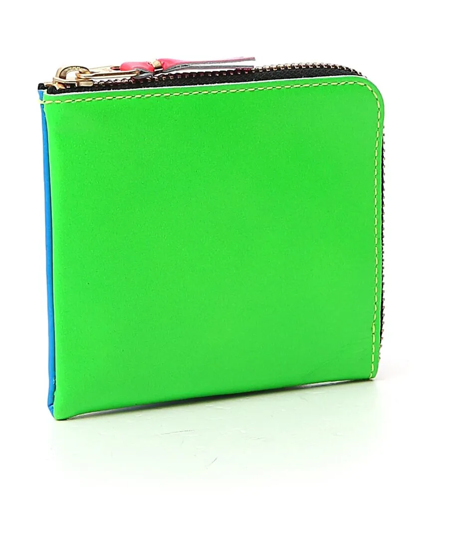 Comme Des GarÇOns Wallet Super Fluo Small Wallet
