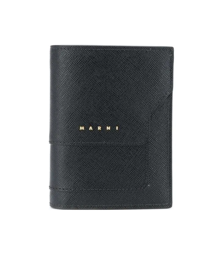 Marni Logo Printed Bi-Fold Wallet