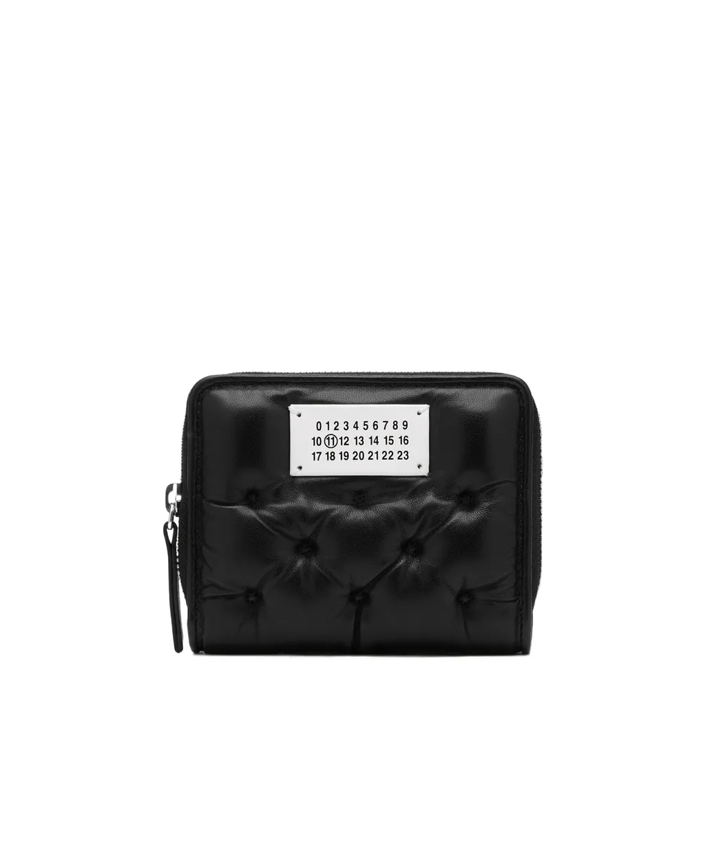 Maison Margiela Numbers-Motif Zipped Padded Wallet