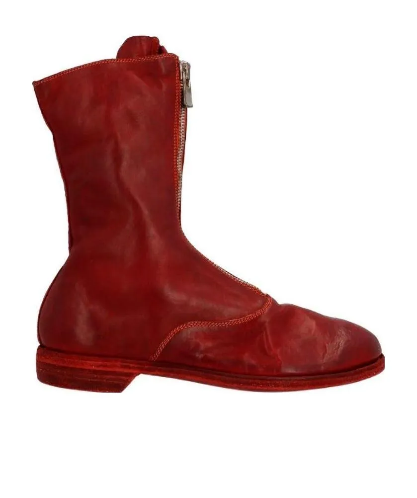 Zipped Ankle Boots