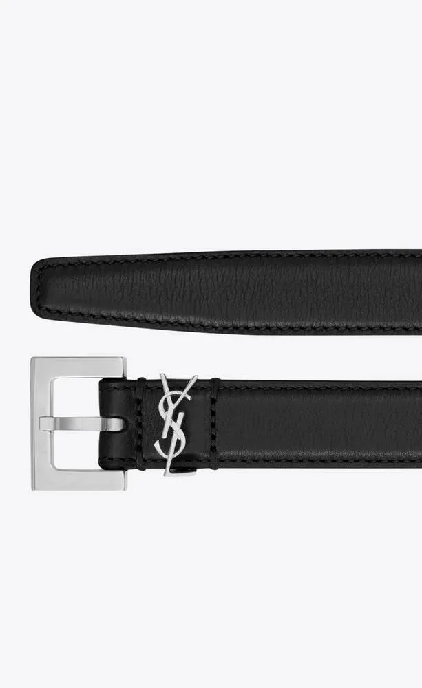 Monogram Square-Buckle Belt