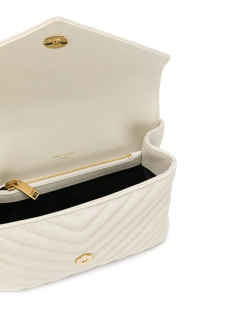 Saint Laurent College Quilted Medium Shoulder Bag