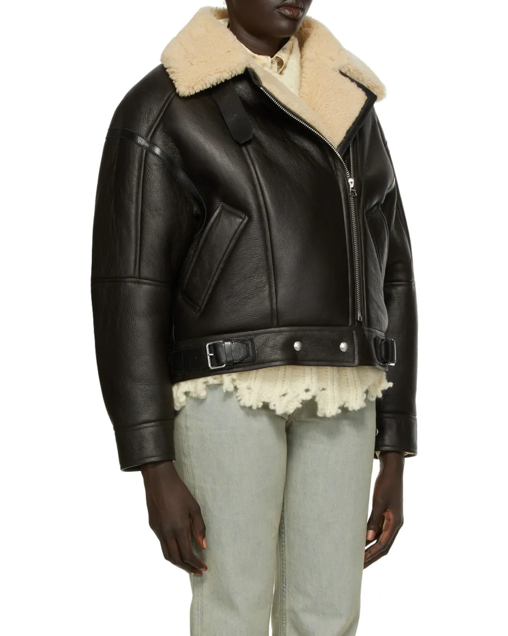 Acne Studios Double-Breasted Zipped Jacket