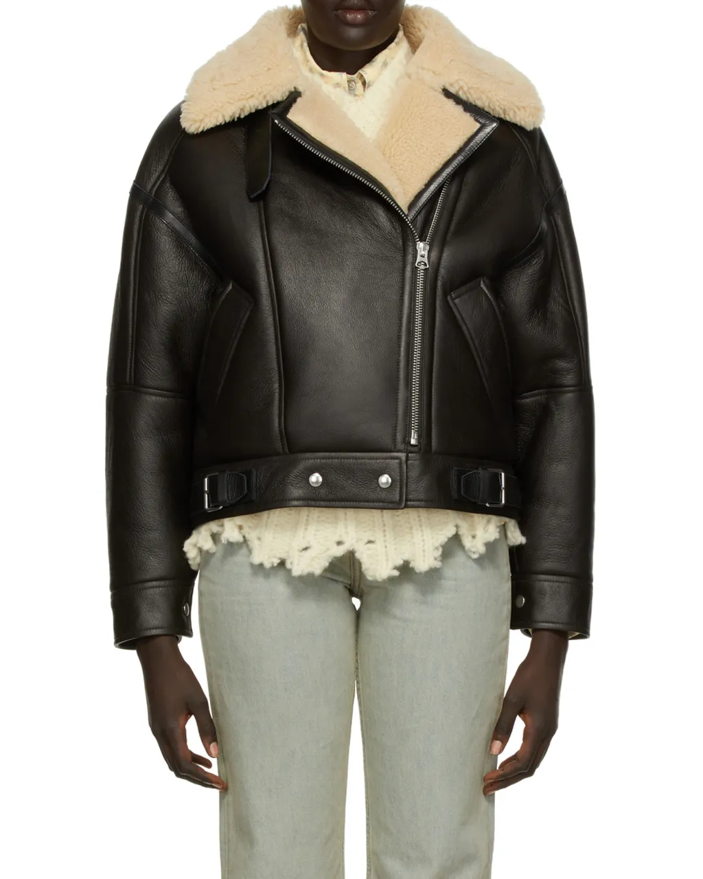 Acne Studios Double-Breasted Zipped Jacket
