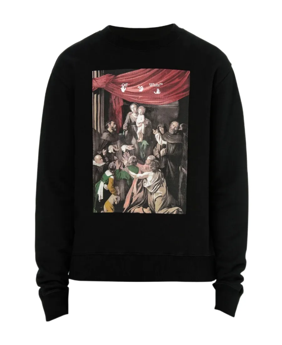 Caravaggio Painting Long-Sleeve Sweatshirt