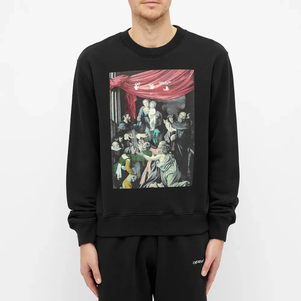Caravaggio Painting Long-Sleeve Sweatshirt
