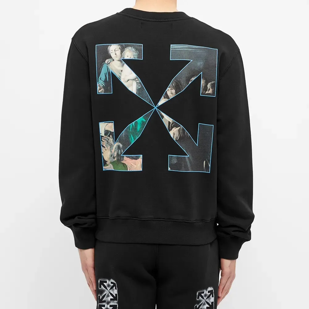 Caravaggio Painting Long-Sleeve Sweatshirt