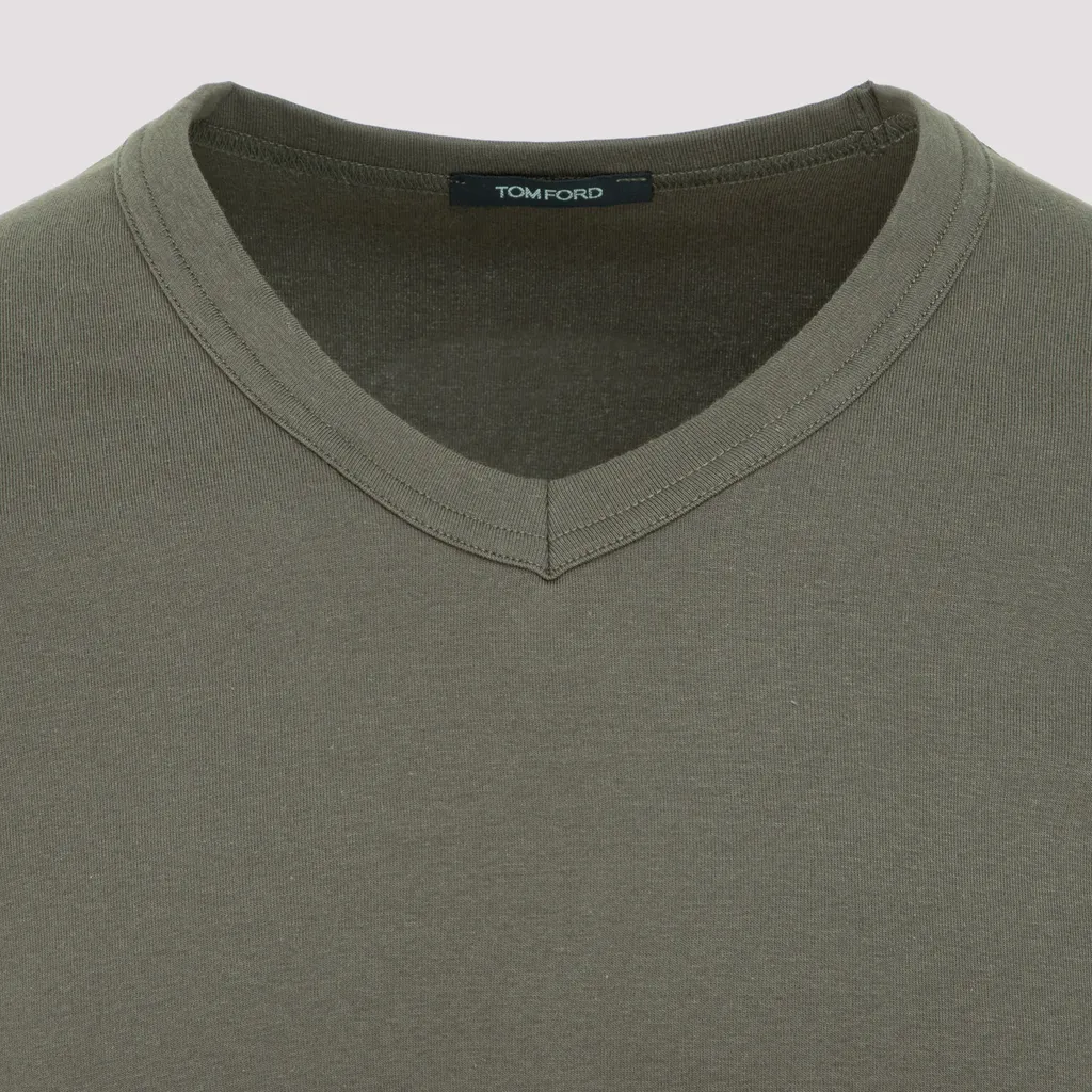 Tom Ford Jersey V-Neck T-Shirt