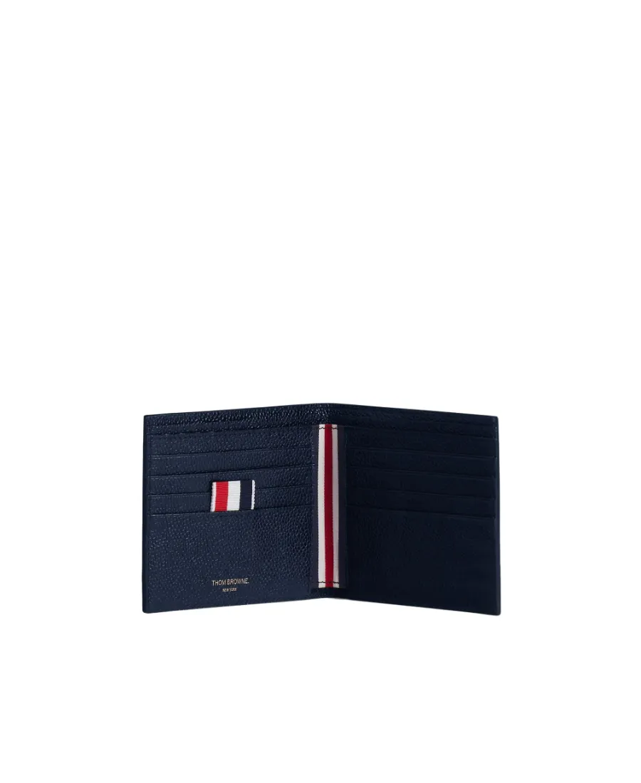 Thom Browne Pebble Textured Bifold Wallet