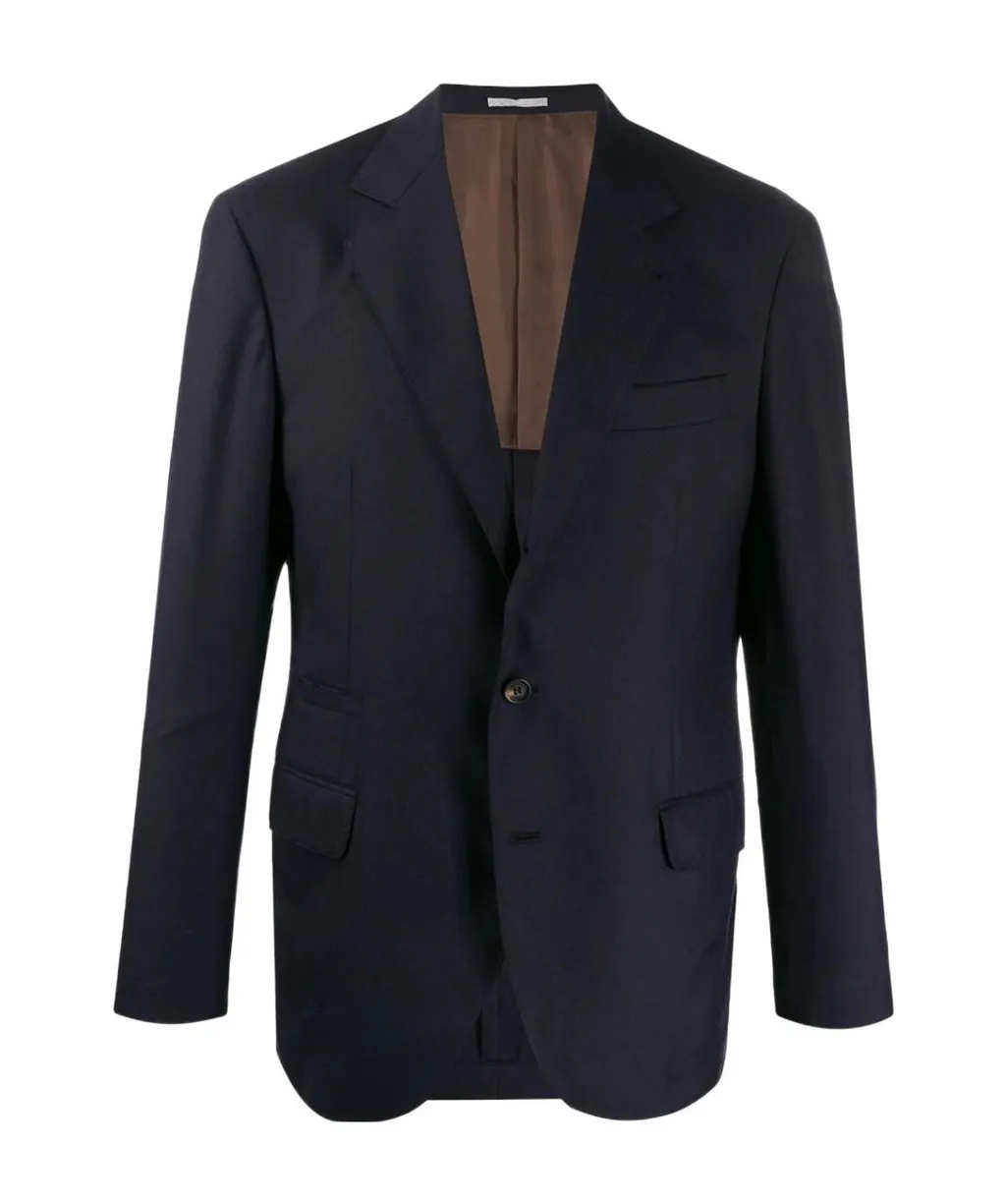 Single-Breasted Cashmere Blazer