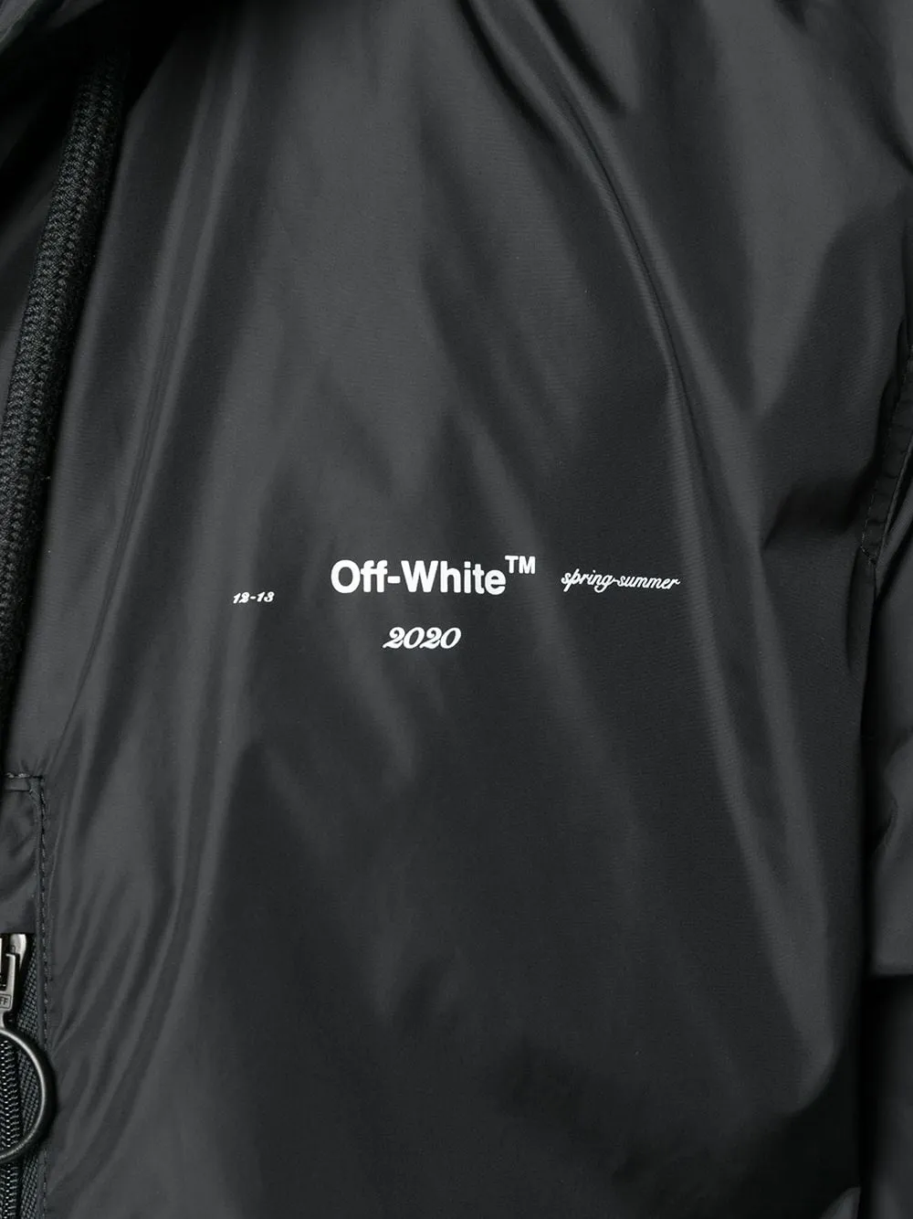 Mid-Length Zipped Raincoat
