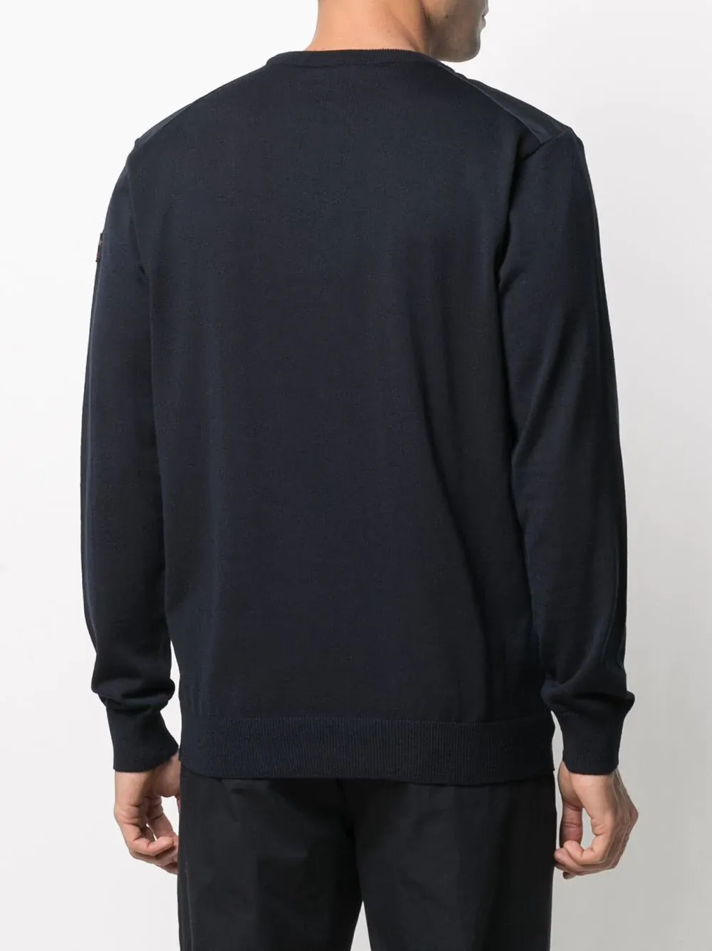 Striped Shoulder Pullover