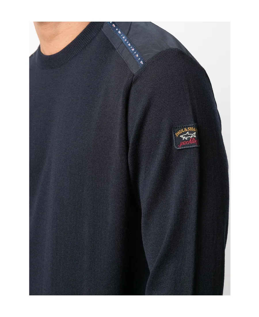 Striped Shoulder Pullover