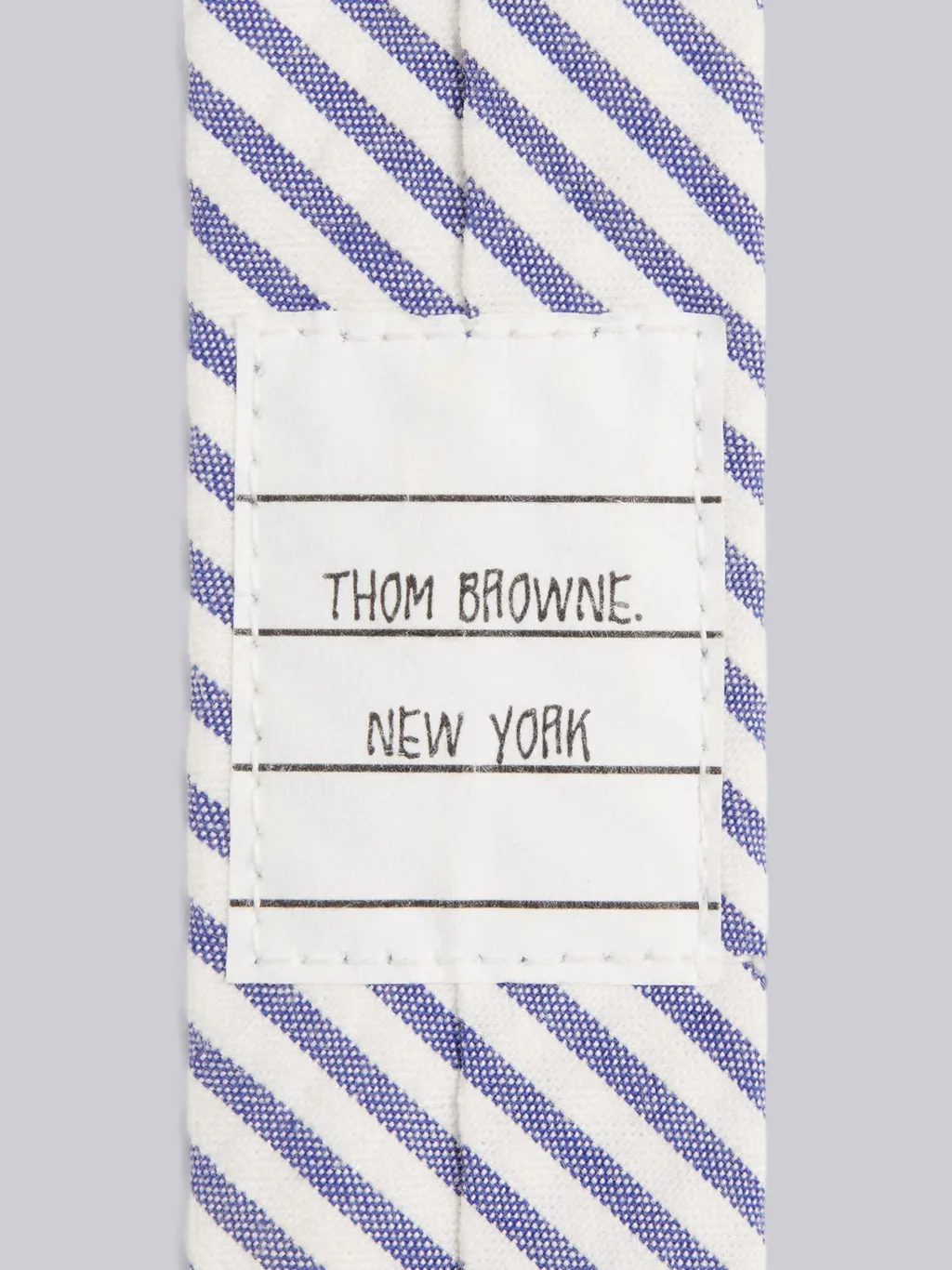 Striped Seersucker Tie