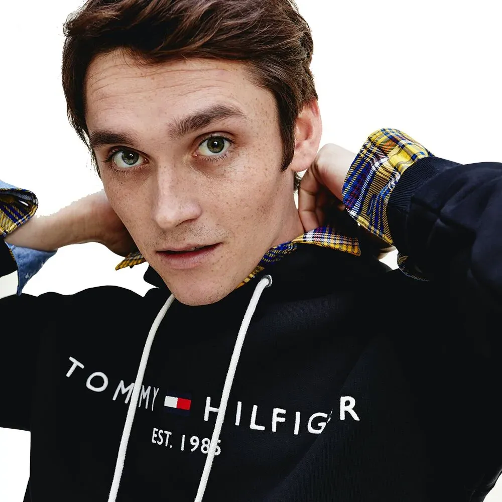 Logo Print Hoodie