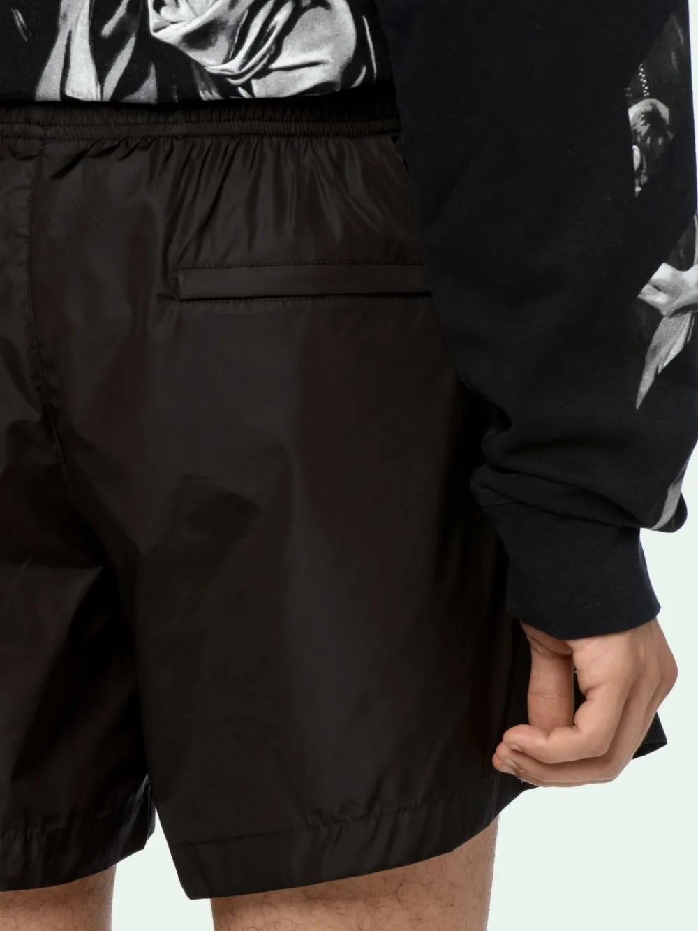 Logo Print Swim Trunks