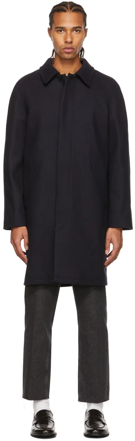 A.P.C. Boxy Single-Breasted Coat