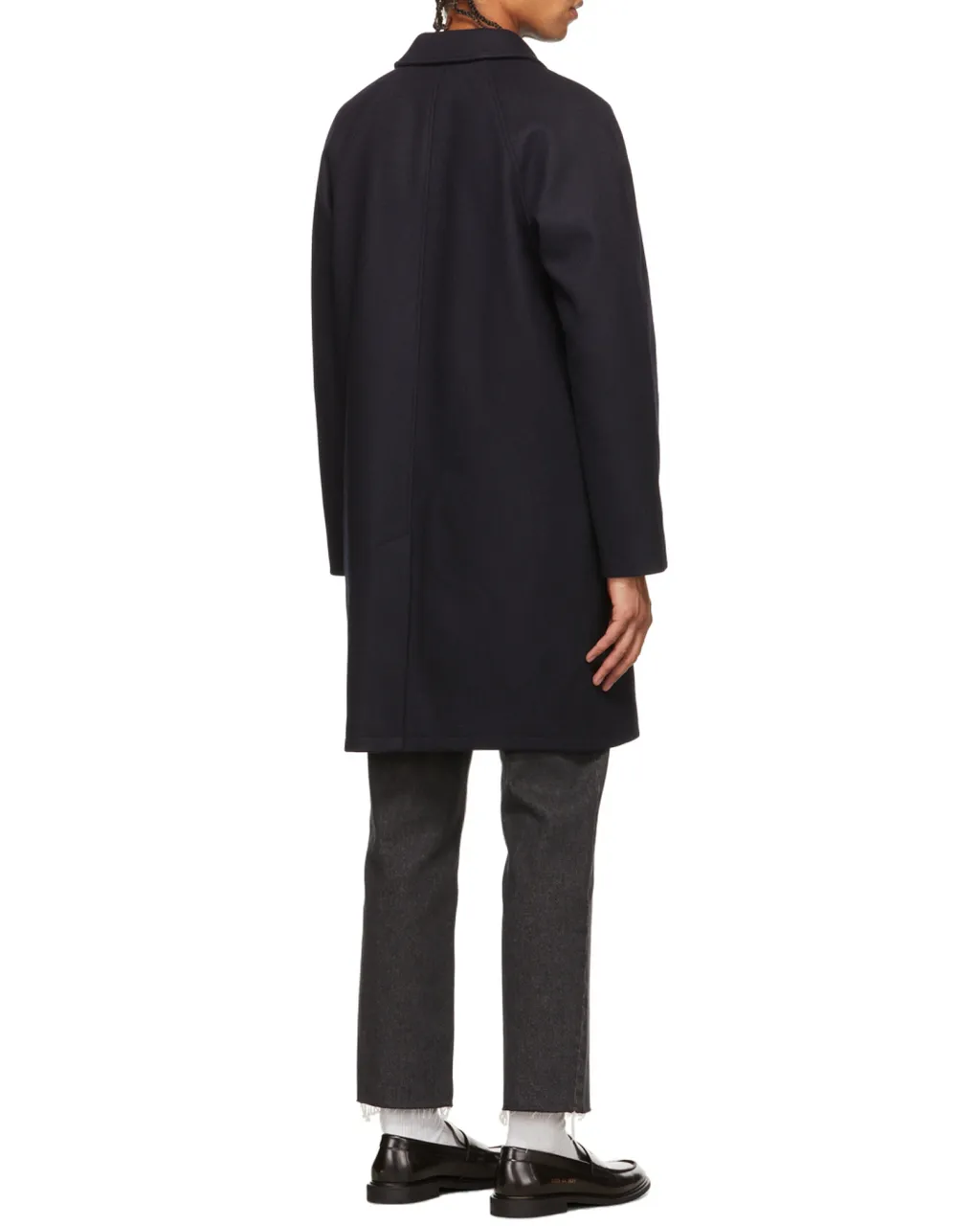 A.P.C. Boxy Single-Breasted Coat