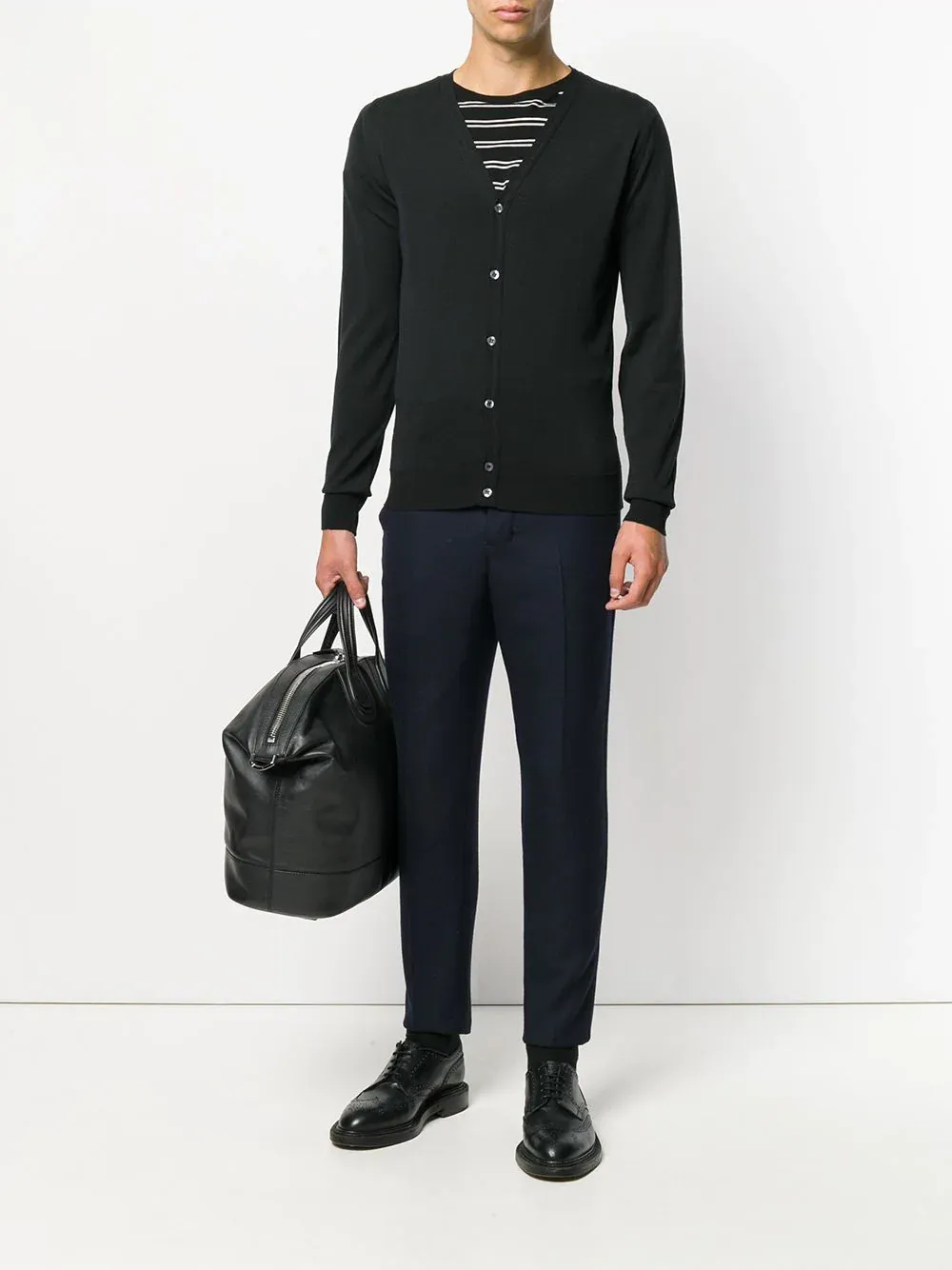John Smedley Petworth V-Neck Cardigan