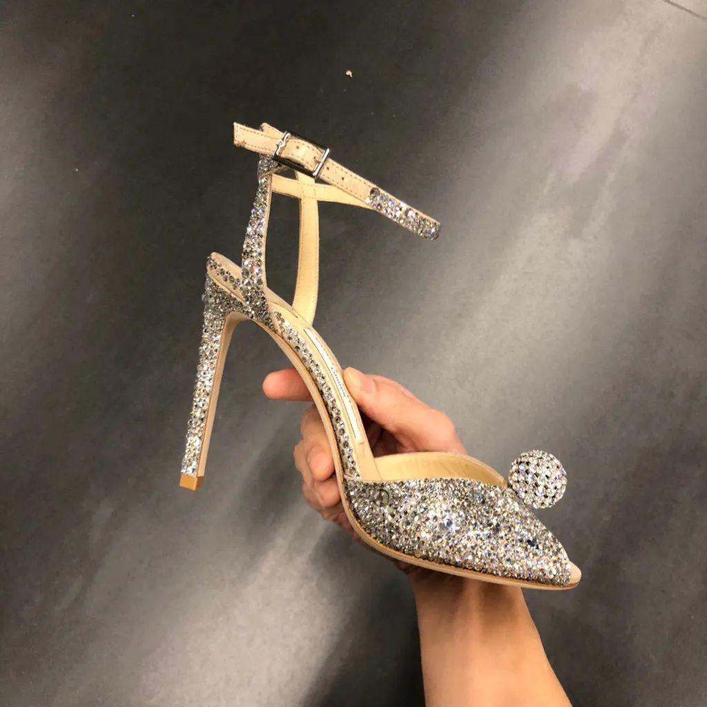 Jimmy Choo Sacora 100 Sandals