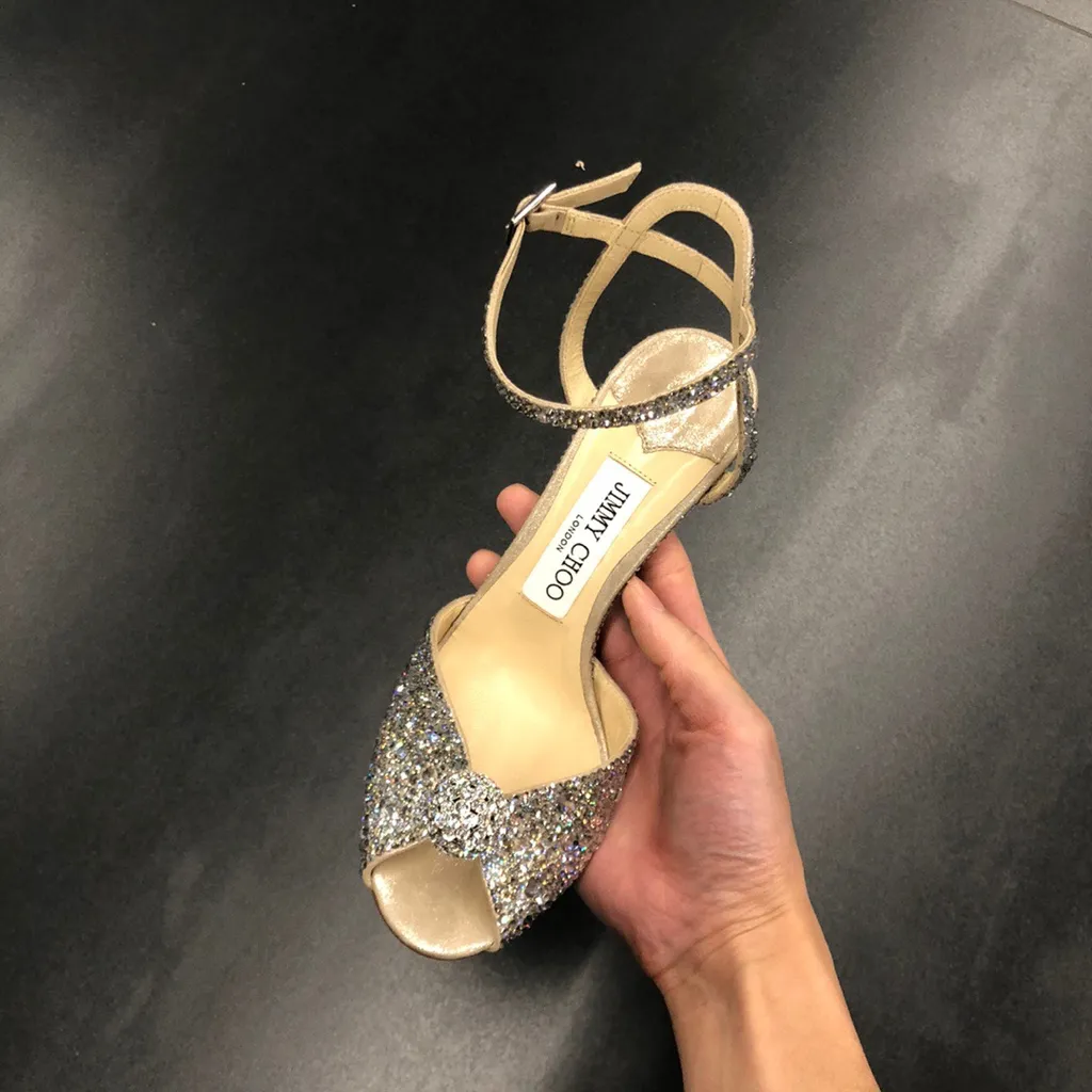 Jimmy Choo Sacora 100 Sandals