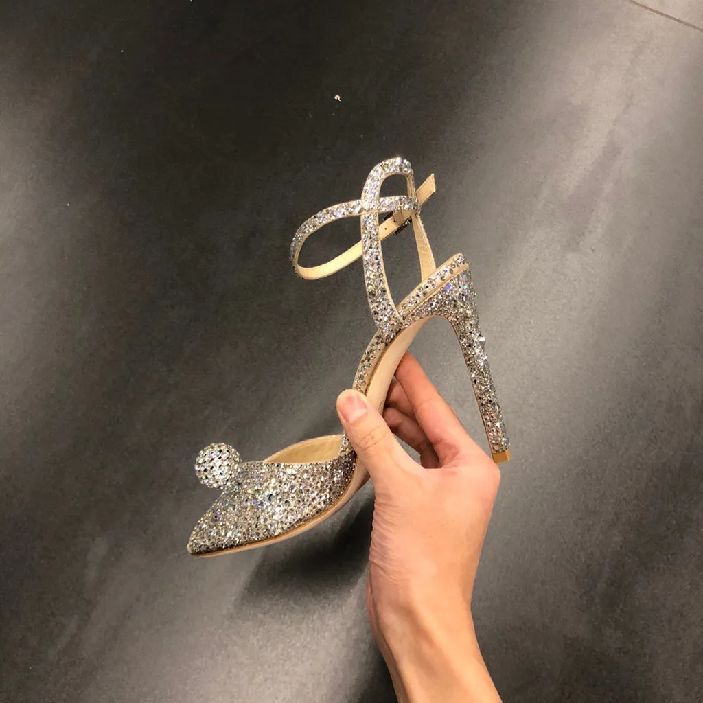 Jimmy Choo Sacora 100 Sandals