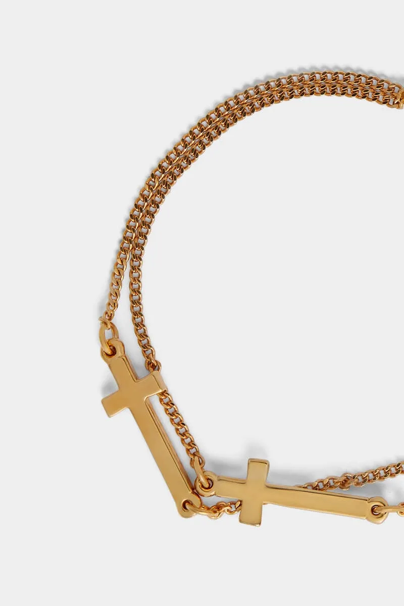 Double Cross Bracelet