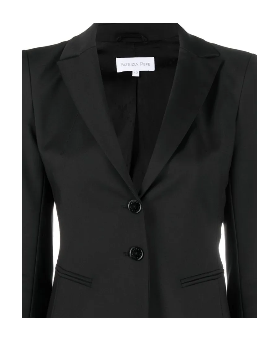 Patrizia Pepe Two-Button Blazer Jacket