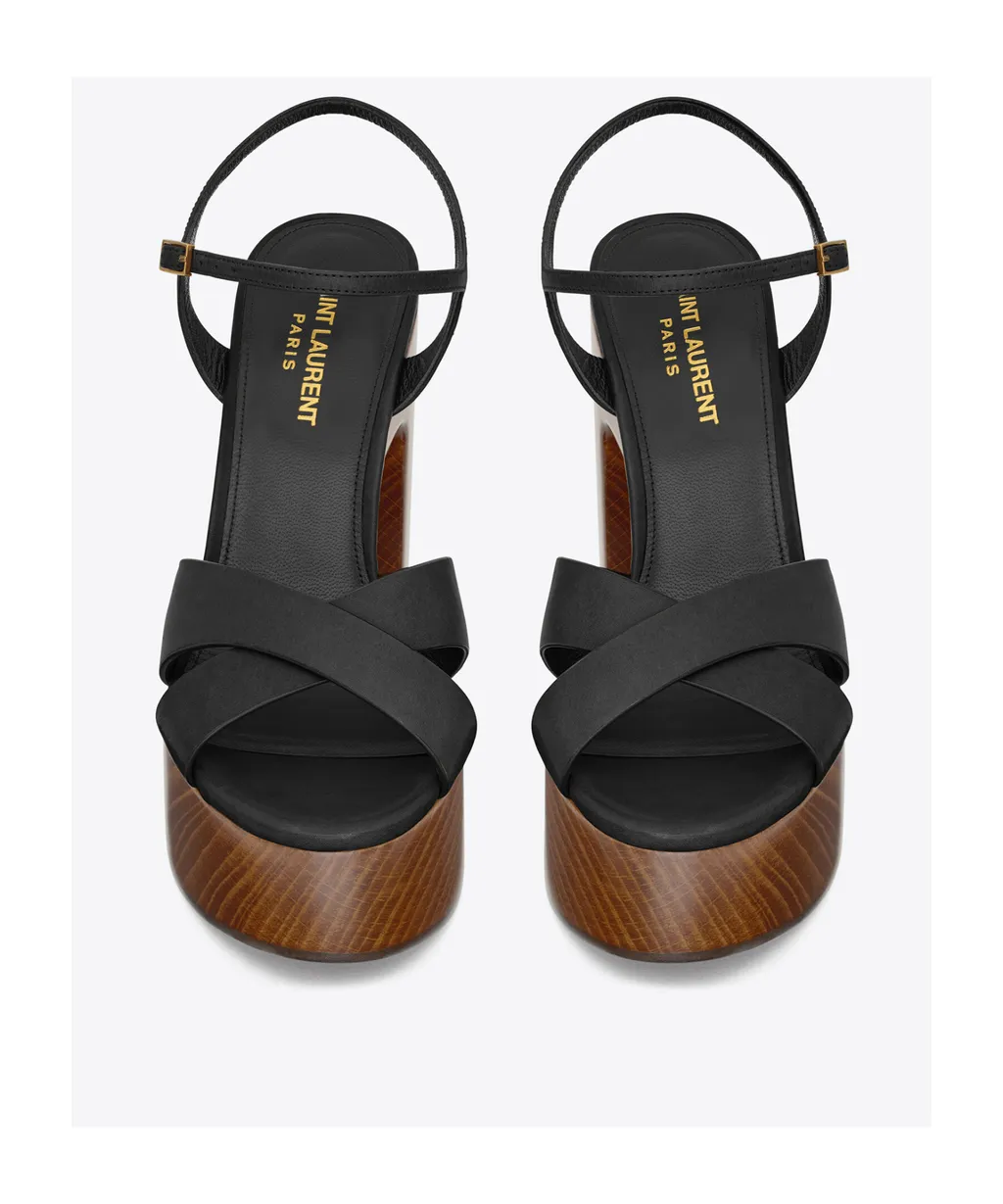 Saint Laurent Bianca Platform Sandals
