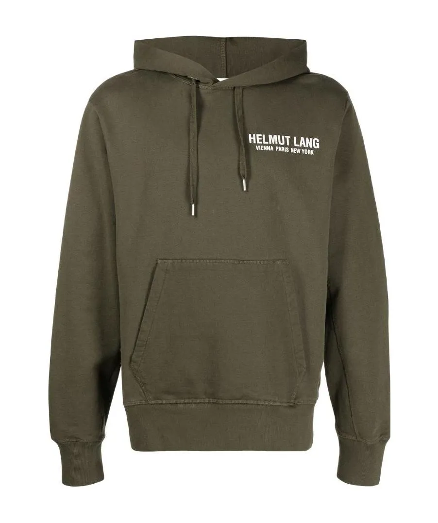 Logo Print Hooded Sweatshirt