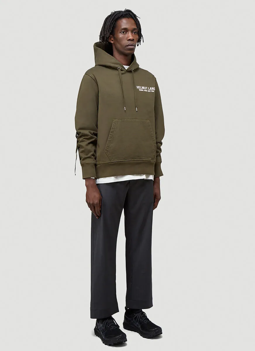 Logo Print Hooded Sweatshirt