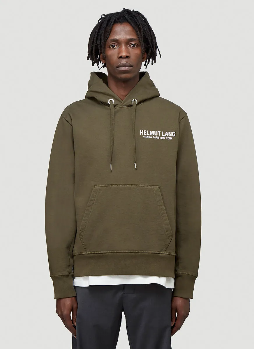 Logo Print Hooded Sweatshirt