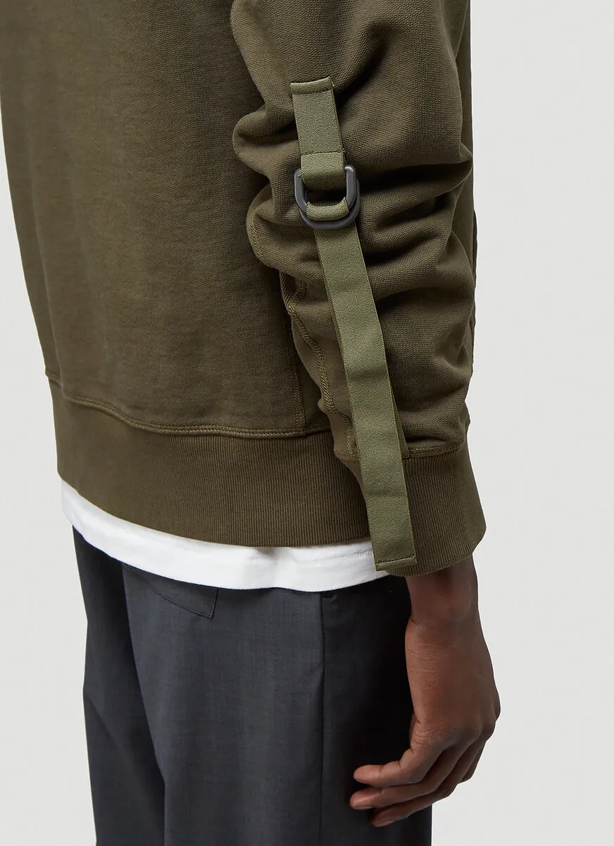 Logo Print Hooded Sweatshirt