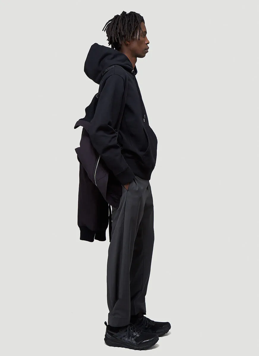 Strap-Detail Hoodie