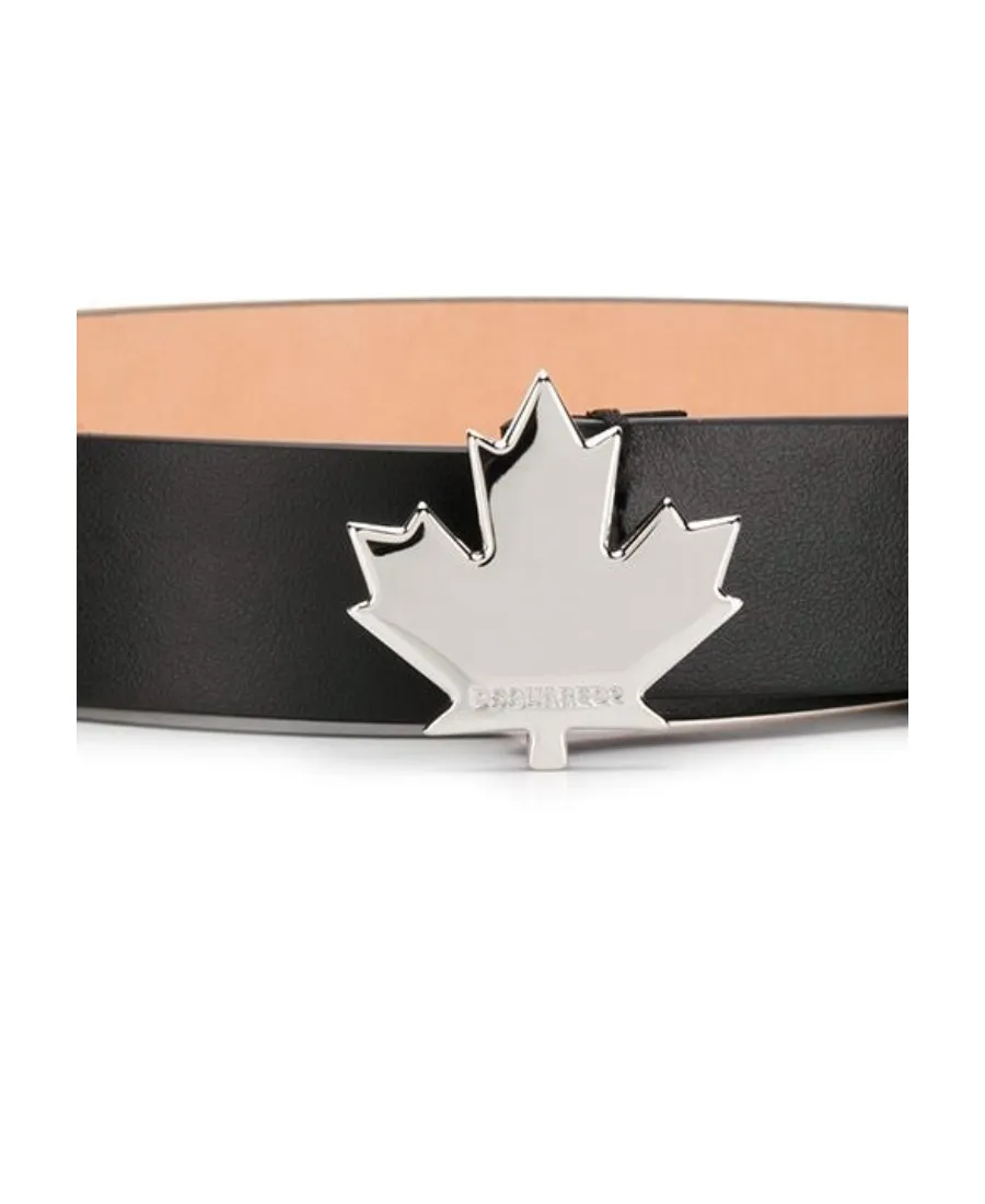 Dsquared2 Logo Detailed Buckled Belt