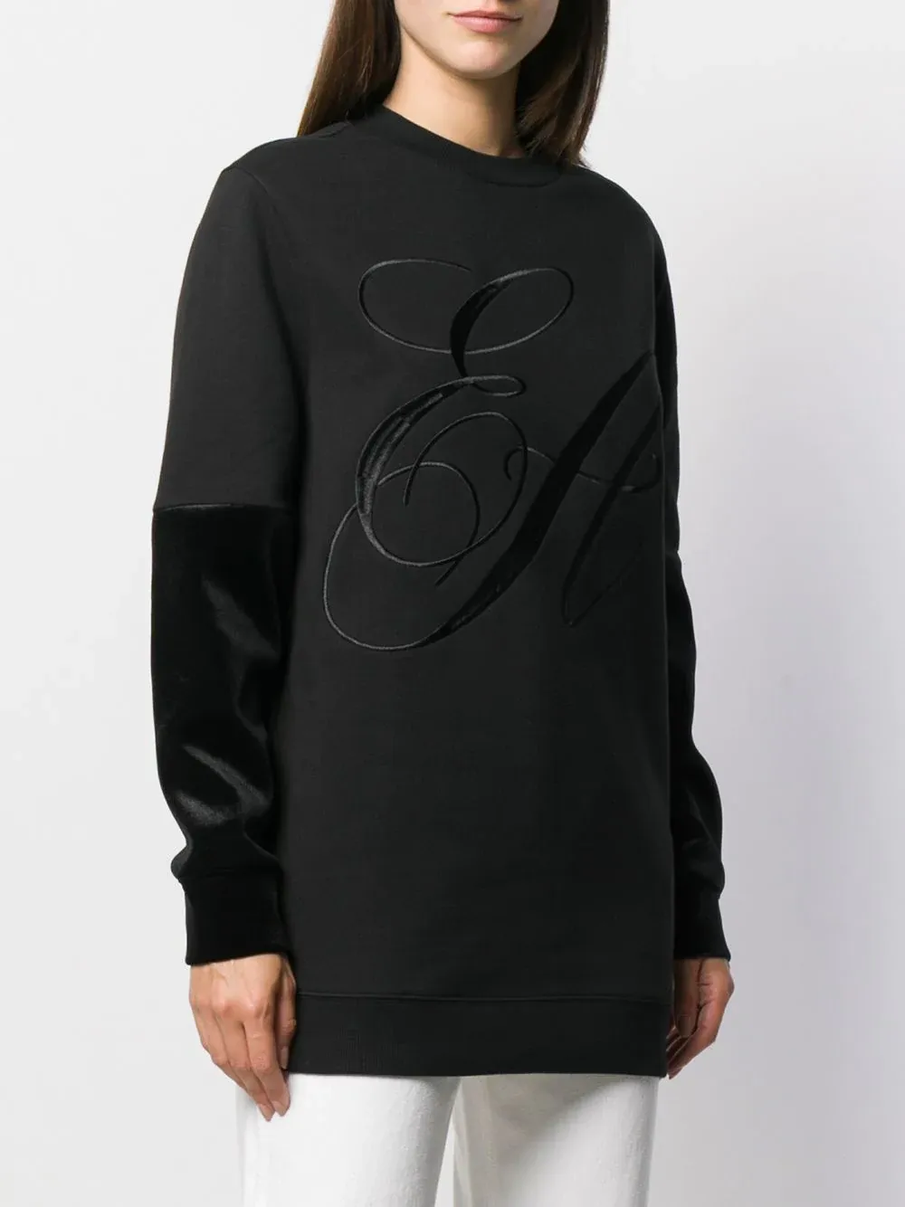 Round Collar Long Sleeve Sweater