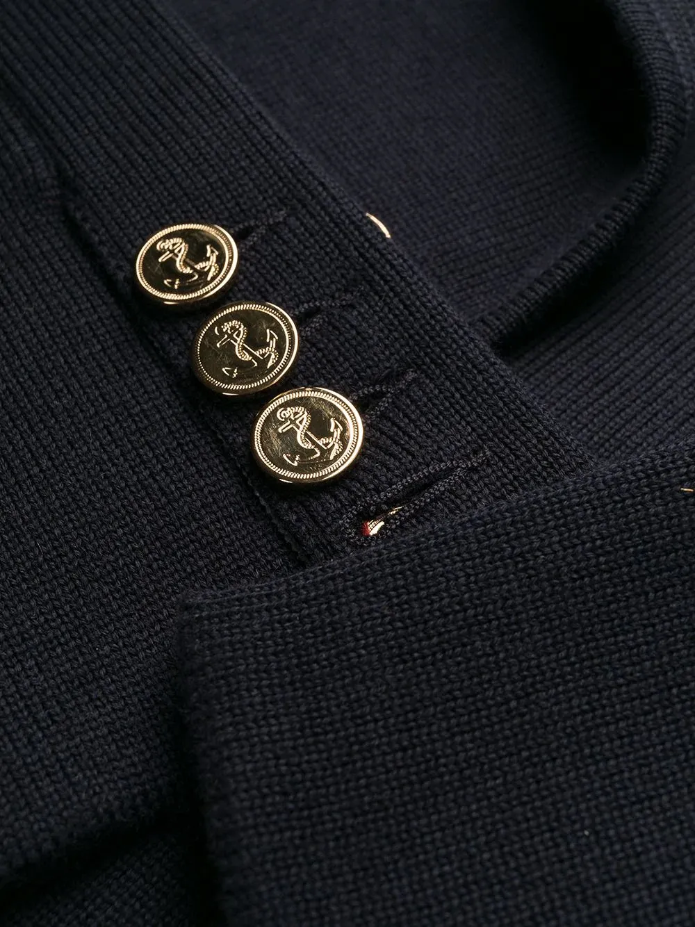 4-Bar Knit Blazer