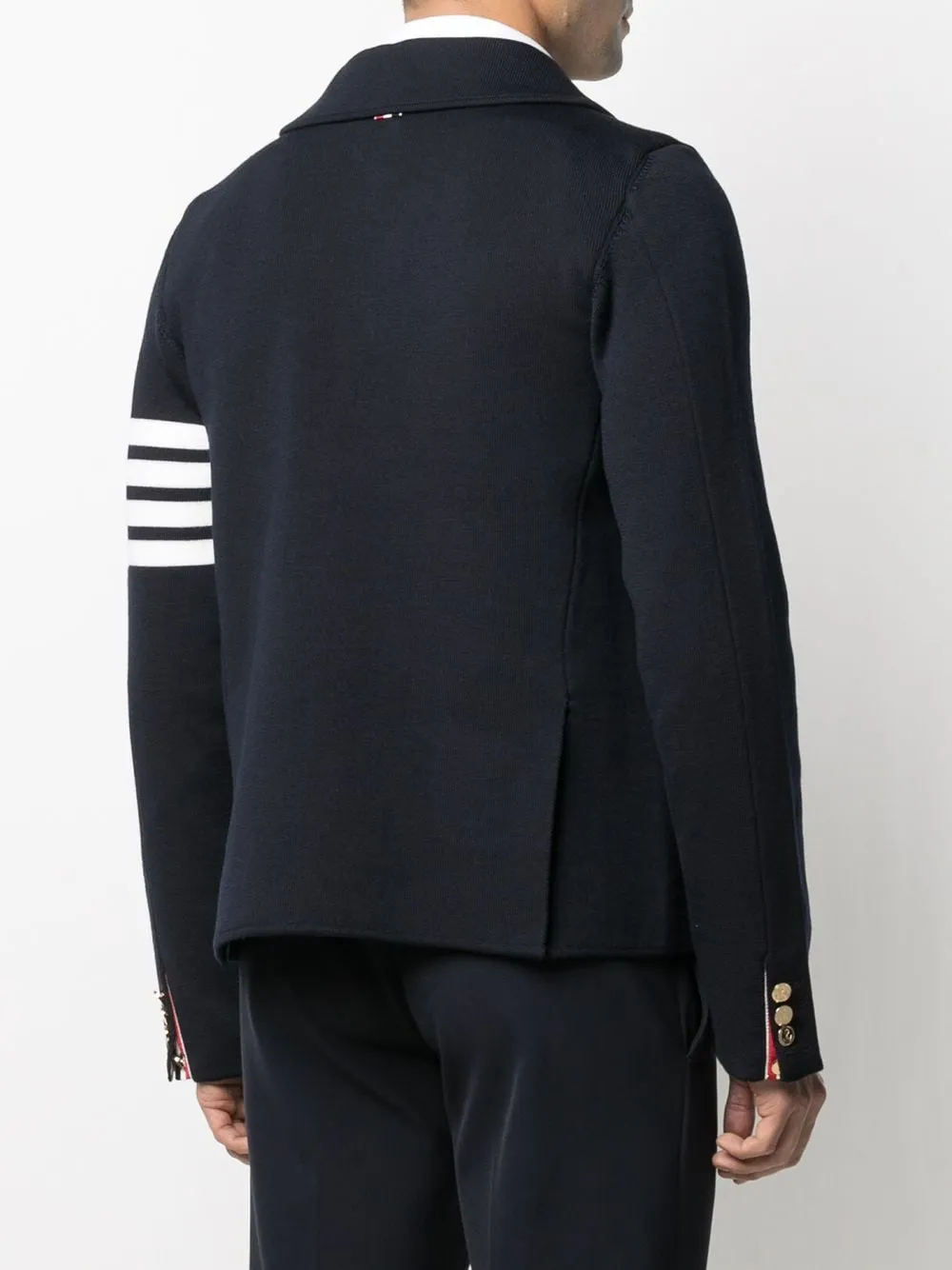 4-Bar Knit Blazer